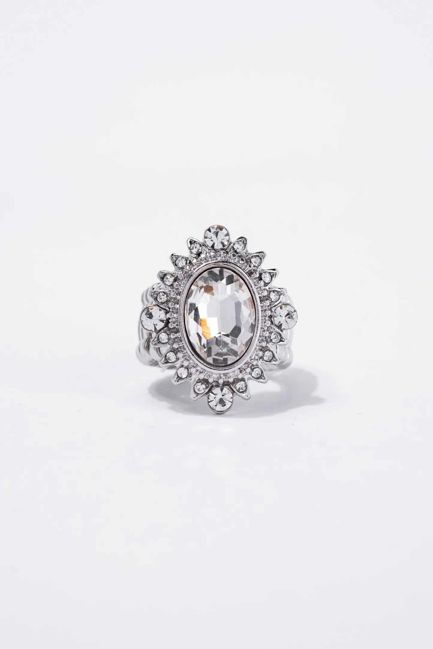 Darla Rhinestone Stretch Ring