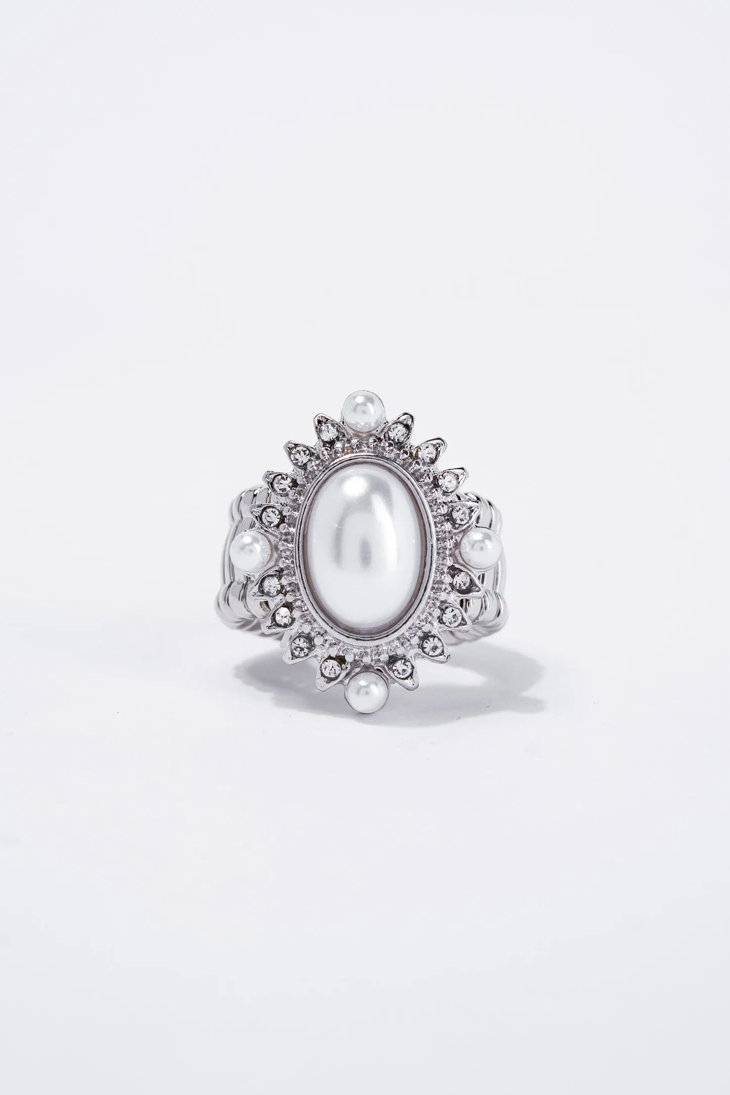 Darla Rhinestone Stretch Ring
