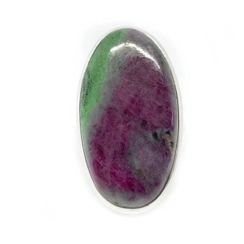 Maisie Ruby Zoisite Oval Ring