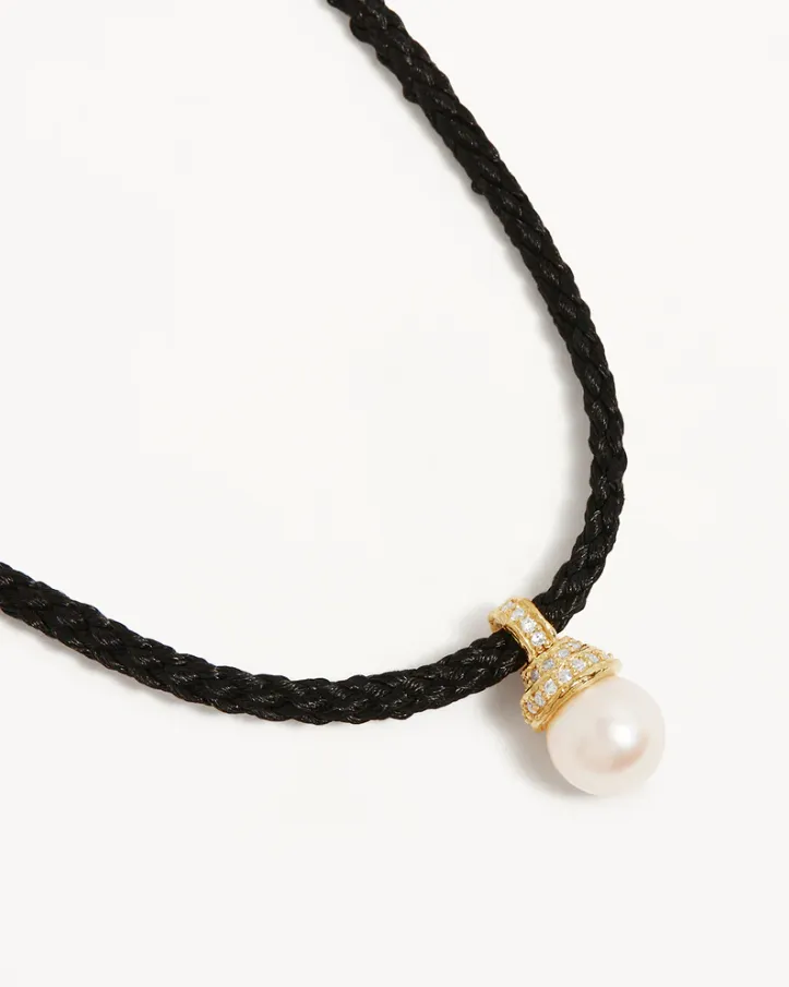 Whispers Of Tranquillity Pearl Cord Choker