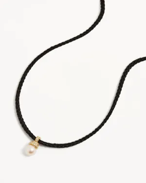 Whispers Of Tranquillity Pearl Cord Choker